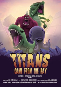 Portada del videojuego 'Titans came from the Ray'