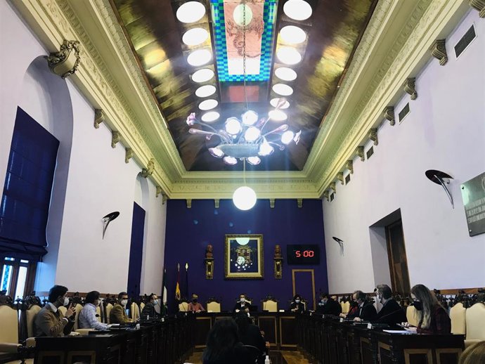 Pleno extraordinario del Ayuntamiento de Jaén