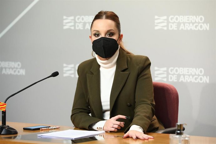 La consejera de Ciencia, Universidad y Sociedad del Conocimiento del Gobierno de Aragón, Maru Díaz.