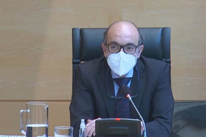 Comparecencia de Javier Ortega en las Cortes.