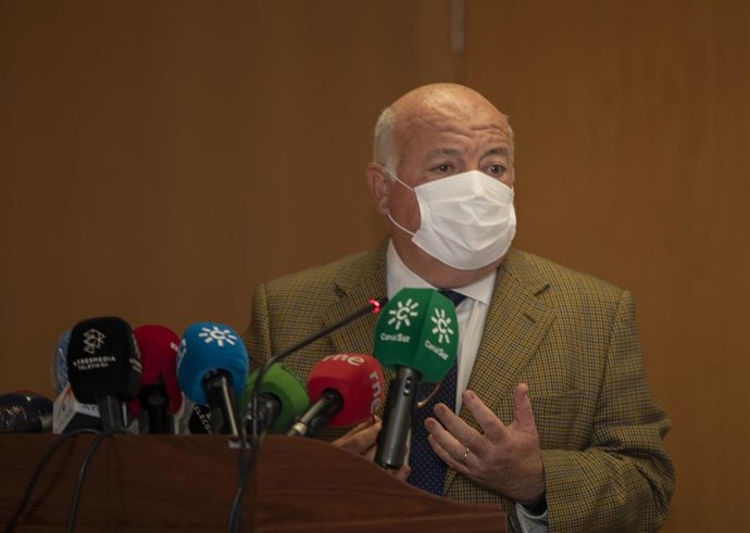 El consejero de Salud y Familias, Jesús Aguirre, a 14 de diciembre de 2020.