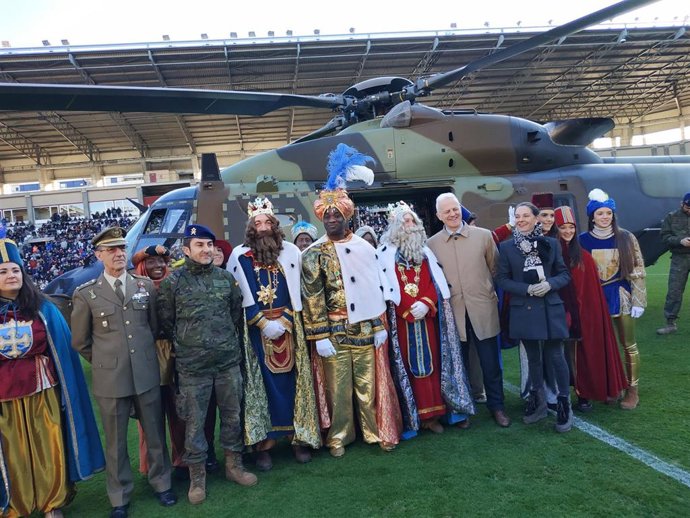 Los Reyes Magos aterrizan en Logroño en enero de 2020