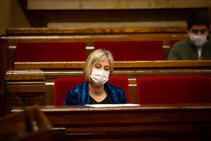 La consellera de Salut de la Generalitat, Alba Vergés 