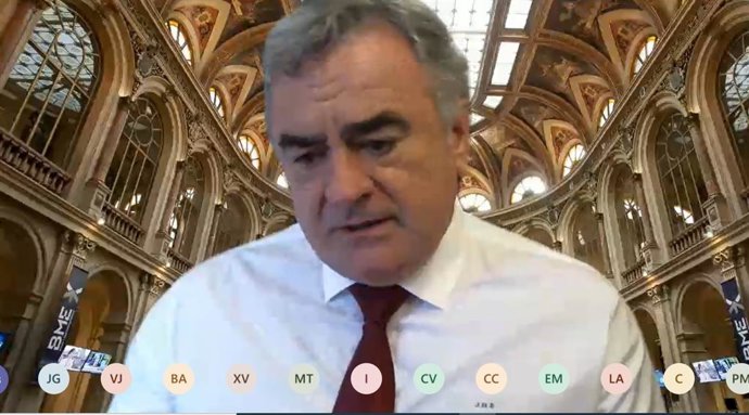 Javier Hernani, presidente de BME.