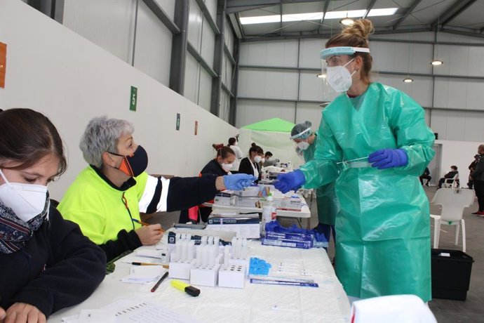 Dispositivo de cribado en Sa Pobla.