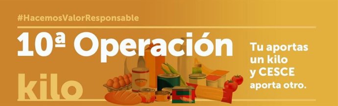 CESCE celebra la 10 edición de su Operación Kilo