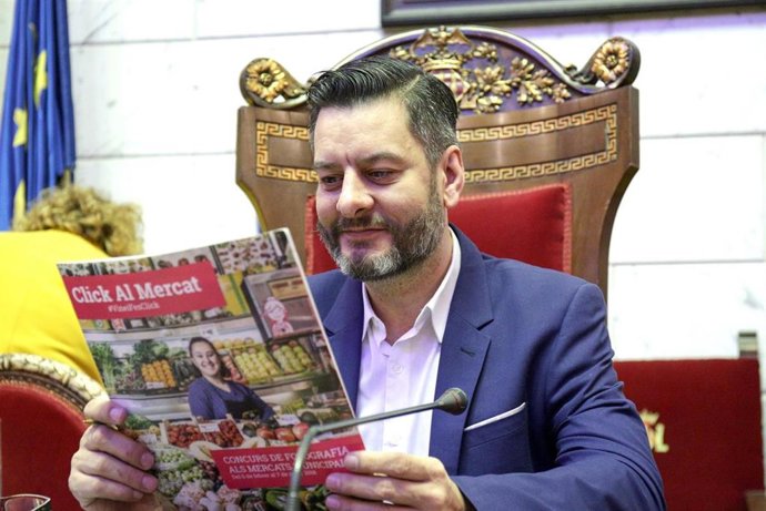 El concejal de Comercio, Innovación y Cultura Festiva, Carlos Galiana, en una imagen reciente.
