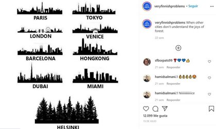 Existe una cuenta de Instagram que comparte memes de "problemas muy finlandeses"