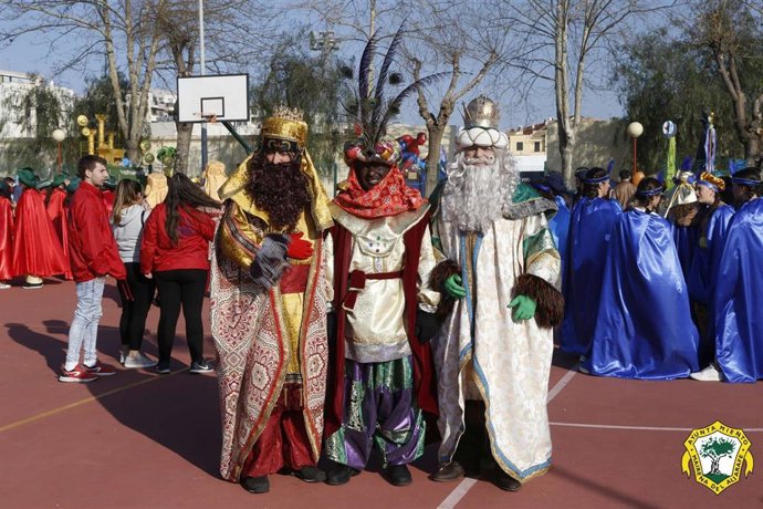 Reyes Magos en la localidad de Mairena