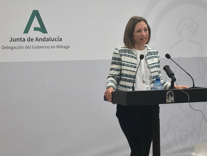 Patricia Navarro, delegada del Gobierno andaluz en Málaga, en una imagen de archivo 