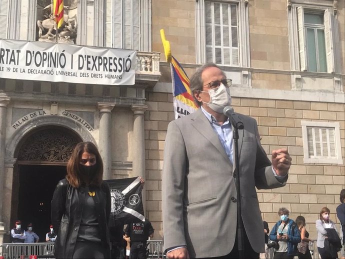 El expresidente de la Generalitat Quim Torra.