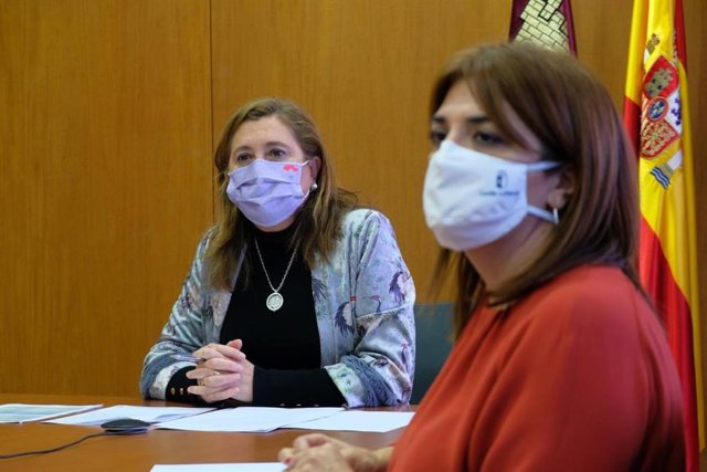 La consejera Rosa Ana Rodríguez en la reunión telemática del Consejo de la Actividad Física y el Deporte