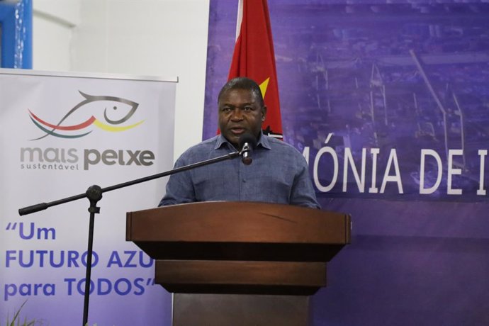 El presidente de Mozambique, Filipe Nyusi