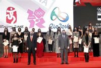 El COE homenajea a las medallista olímpicas en su XV Gala