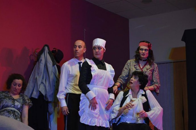 Imagen de una actuación en el marco del programa 'Aquí Teatro'.