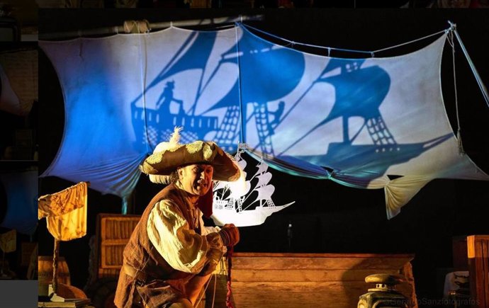 Imagen de la puesta en escena de 'El tesoro de Barracuda'.
