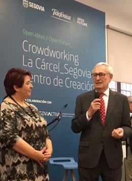 Inauguración de Open Future en La Cárcel de Segovia.