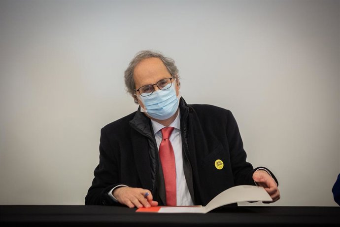 L'expresident de la Generalitat, Quim Torra.