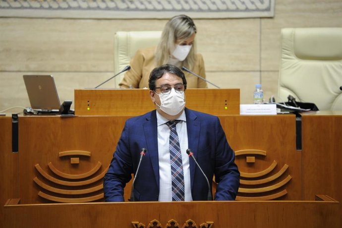 Vergeles en el pleno de la Asamblea de este jueves.