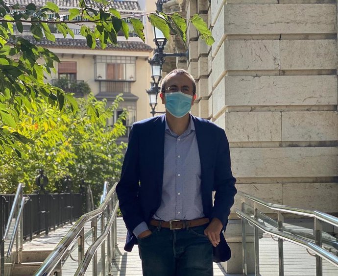 El portavoz del PP en el Ayuntamiento de Jaén, Manuel Bonilla.