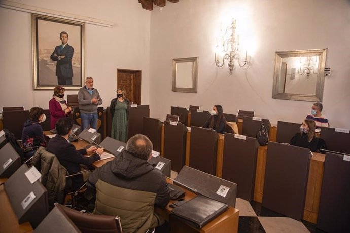 Reunión para evaluar el Plan Integra de la Diputación de Cáceres