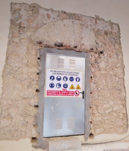 Antigua puerta medieval hallada en Xtiva