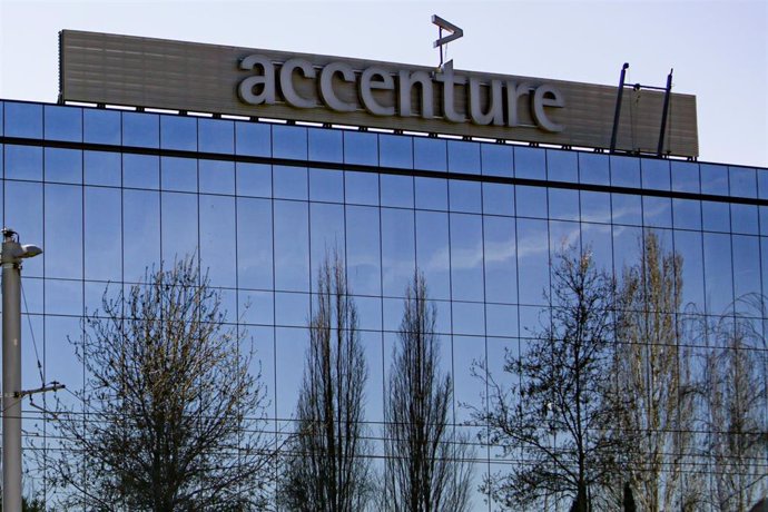 Sedes de la empresa Accenture en el Parque Empresarial La Finca de Pozuelo de Alarcón, en Madrid.