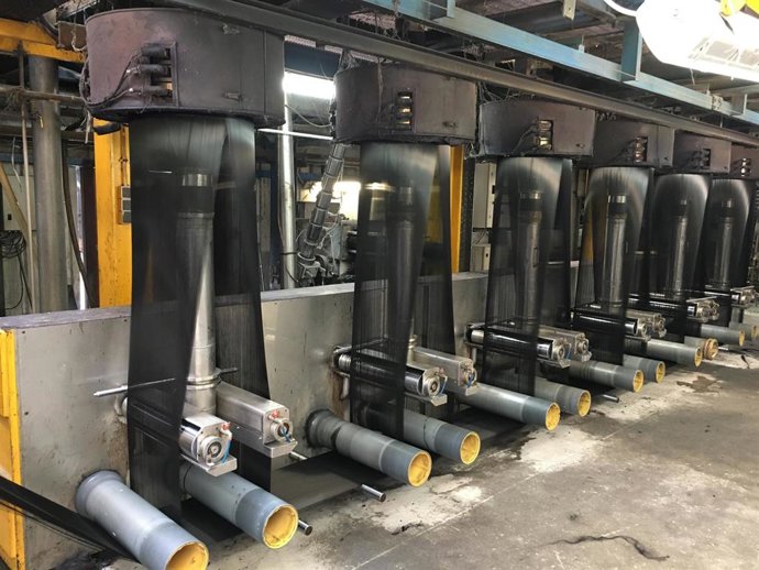 Imagen de una fábrica.