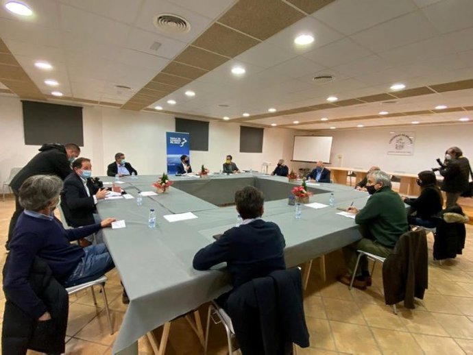 Calvet demana a l'Estat la declaració d'emergncia per actuar al Delta (Tarragona).