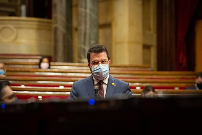 El vicepresident de la Generalitat, Pere Aragons.