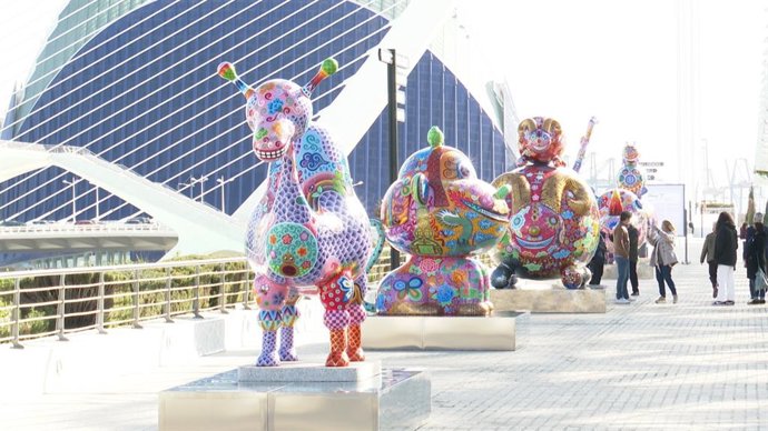 Exposición de Hung Yi en la Ciudad de las Artes