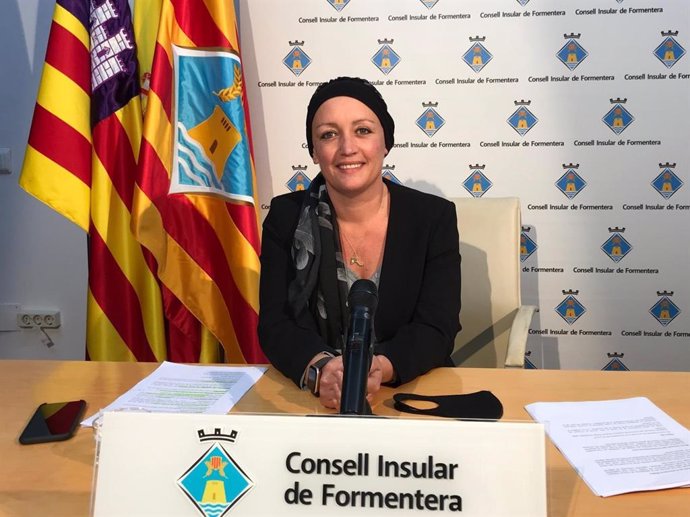 La presidenta del Consell de Formentera, Alejandra Ferrer.