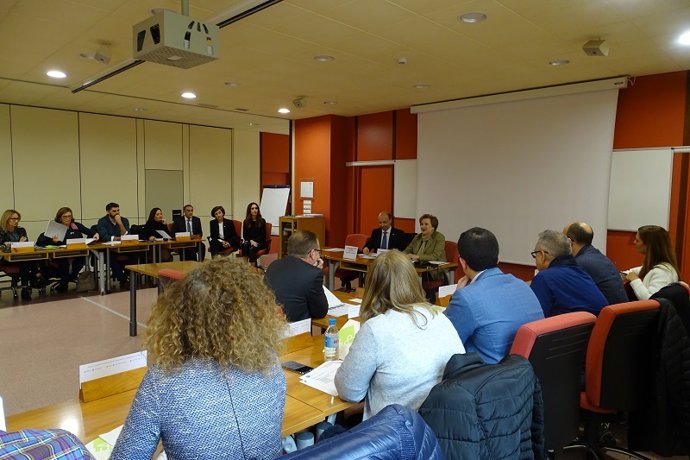 Inicio de la XI edición del Máster de Economía de la Salud, con la directora gerente de la EASP, Blanca Fernández-Capel, en imagen de archivo