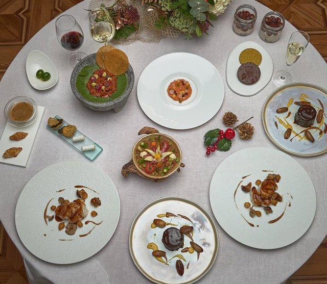 Menú tradicional de Paco Roncero