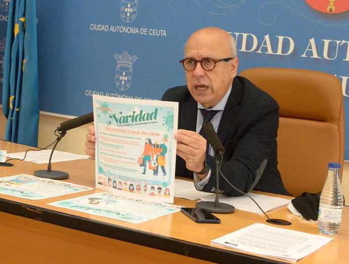 El consejero de Sanidad del Gobierno de Ceuta, Javier Guerrero (PP)