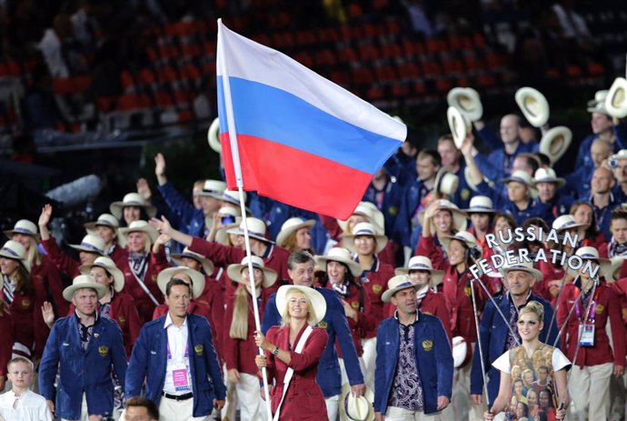 Equipo ruso en los Juegos de Londres'12