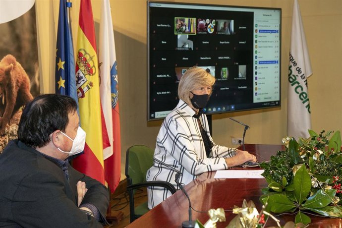 Consejera de Turismo, Marina Lombó