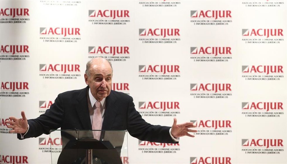 Acto de entrega de los Premios 'Puñetas' 2019 que concede anualmente la Asociación de Comunicadores e Informadores Jurídicos (ACIJUR)