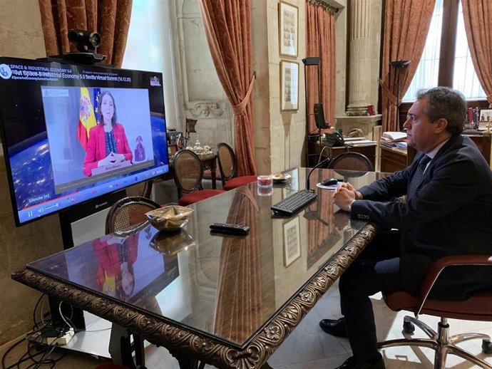 Juan Espadas, en su intervención en el Summit, en foto de archivo