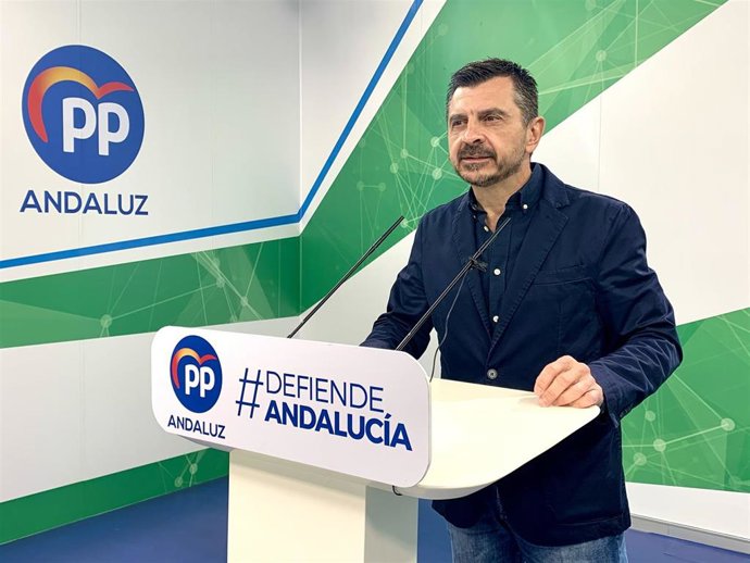 El vicesecretario general del PP-A, Toni Martín, en una foto de archivo.