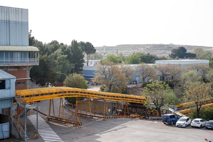 Instalaciones del Parque Tecnológico de Valdemingómez desde el exterior.