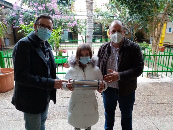 Presentación de la "cápsulas del tiempo" del IES Cantillana