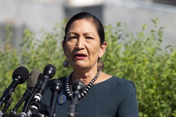 La congresista Deb Haaland.