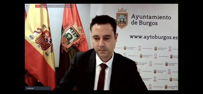 Daniel de la Rosa, alcalde de Burgos.