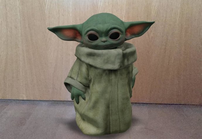 Baby Yoda en RA en Google