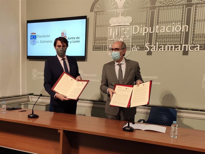 Junta y Diputación de Salamanca invertirán 1,7 millones en la rehabilitación de 34 viviendas para alquiler social en la provincia