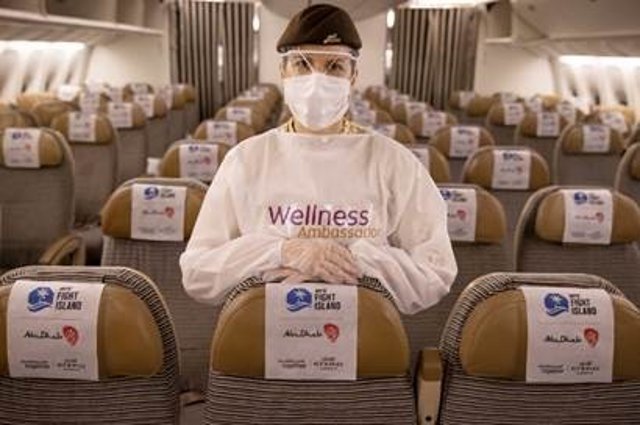 Etihad Airways facilita el acceso a los test PCR a los pasajeros
