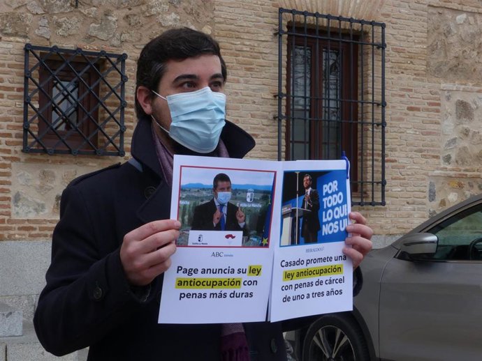 El coordinador autonómico de Podemos, José Luis García Gascón