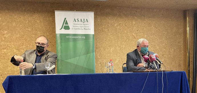 Rueda de prensa de responsables de Asaja Castilla-La Mancha