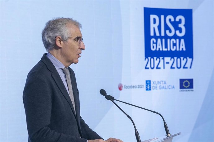 O vicepresidente segundo e conselleiro de Economía, Empresa e Innovación, Francisco Conde.